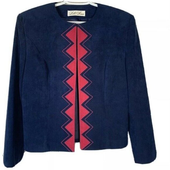 Lilli Ann Vintage Ultra Suede Rare Jacket/Blazer - Picture 2 of 11